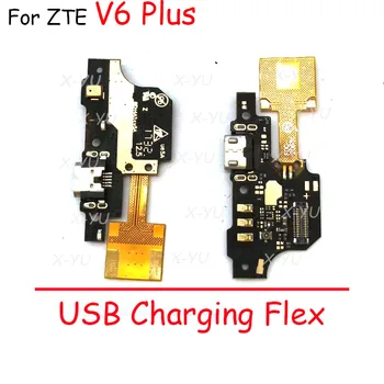  Для ZTE Blade V6 Plus USB-порт для зарядки Док-станция Разъем Гибкий кабель Запасные части