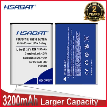  HSABAT 0 Cycle 3200 мАч PSP5518 Аккумулятор для Prestigio Muze X5 Lte PSP 5518 PSP5518 DUO Высококачественный аккумулятор для замены телефона