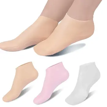  Удалить омертвевшую кожу Силиконовые увлажняющие носки Обезболивающие носки против растрескивания ног Многоразовые защитные средства для удаления омертвевшей кожи