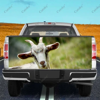  goat animal car наклейка грузовик задняя хвостовая модификация custom подходит для внедорожника, автомобиль, грузовик, наклейка, наклейка