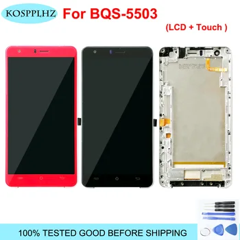  KOSPPLHZ для BQ Mobile BQ-5503 BQS-5503 BQ 5503 BQS 5503 BQ5503 Хороший 2-дюймовый ЖК-дисплей + сенсорный экран в сборе Дигитайзер с рамкой
