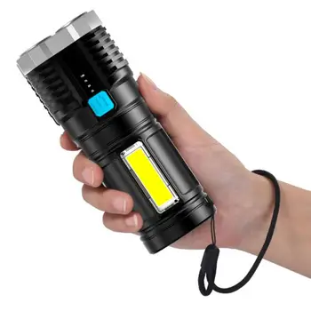  Супер яркий светодиодный фонарик с предохранительным молотком и сильными магнитами Боковой фонарь для приключенческого кемпинга