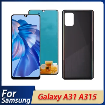  AAA+ Качество для ЖК-дисплея Samsung Galaxy A31, с рамкой + сенсорный дигитайзер в сборе для замены экрана Samsung A315 A315F