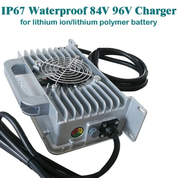  IP67 водонепроницаемый 84 В 25 А 96 В 20 А зарядное устройство 84 В 126 В 102,2 В 96,6 В 116,8 В 92,4 В 117,6 В 100,8 В 26S для литий-ионного аккумулятора lifepo4