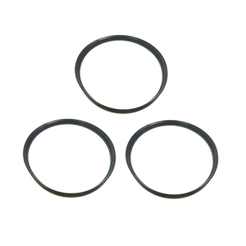  3 шт. Пылезащитное байонетное уплотнительное кольцо резиновое для Canon EF 24-105 24-70 17-40 16-35 мм Ремонт объектива (черный круг)