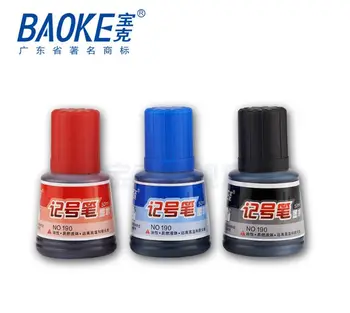  Baoke Paints Перманентный маркер Чернила 50 мл Синий, Черный, Красный