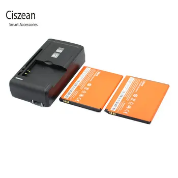  Ciszean 2x Новый 3,8 В 2030 / 2080 мАч BM40 BM 40 Сменный литий-полимерный аккумулятор для телефона + универсальное зарядное устройство для Xiaomi 2A M2A Mi2A
