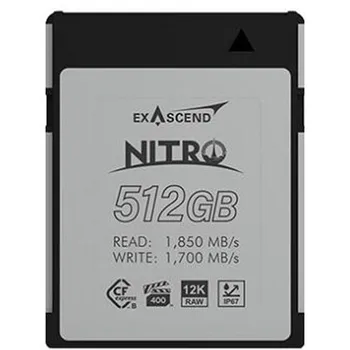  Карта памяти Exascend 512 ГБ Nitro CFexpress Type B