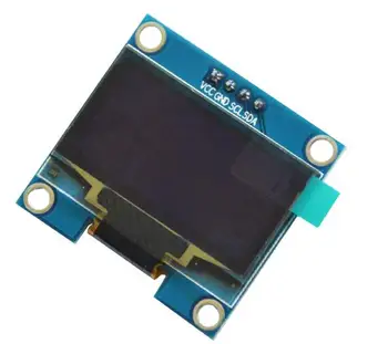  1,3-дюймовый синий модуль экрана OLED SSH1106 совместим SSD1306 128 * 64 4-контактный интерфейс IIC I2C
