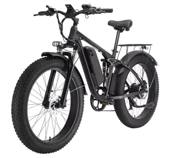  Новый дизайн Ретро Электрический Велосипед 26 Дюймов Толстая Шина 500 Вт 1000 Вт Снежный Электровелосипед 7 Speed Mountain City Dirt Bike для взрослых