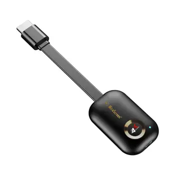  2.4g / 5g Wi-Fi Tv Stick 4k Miracast Для ios Android Windows Display Dongle Receiver G9 Plus Mirascreen H.265 For Dlna Airplay
