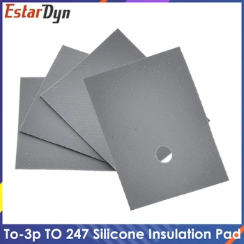  10шт Большой силиконовый лист ТО-3П ТО-247 изоляционные прокладки силиконовая изоляционная пленка