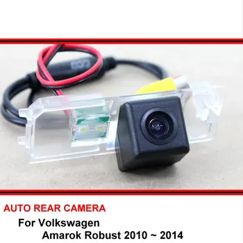  Для Volkswagen Amarok Robust 2010~2014 Камера ночного видения Камера заднего вида Камера заднего вида Автомобильная камера заднего вида HD CCD Широкоугольный