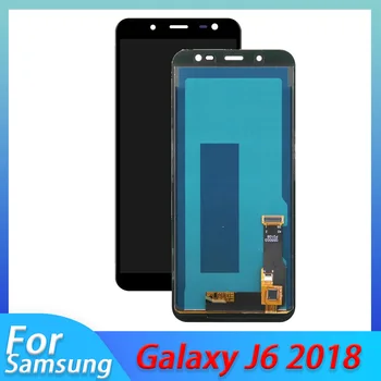  TFT ЖК-дисплей для Samsung Galaxy J6 2018 J600 ЖК-дисплей Сенсорный экран Дигитайзер в сборе для Samsung J6 2018 J600F J600G Дисплей