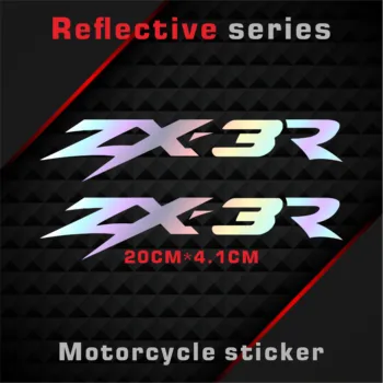  Новые наклейки на мотоцикл Светоотражающий Водонепроницаемый Тело Топливный бак Наклейка Логотип Набор Для Kawasaki zx3r