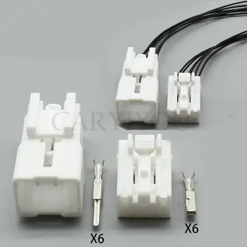  1 Набор 6-контактный автомобильный водонепроницаемый кабель электрический мужской женский разъем проводка розетка для KET MG641047 MG651044