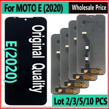  2 / 3 / 5 / 10 Оригинальный ЖК-дисплей для Motorola Moto E 2020 XT2052-1 XT2052 ЖК-дисплей Дигитайзер в сборе Замена