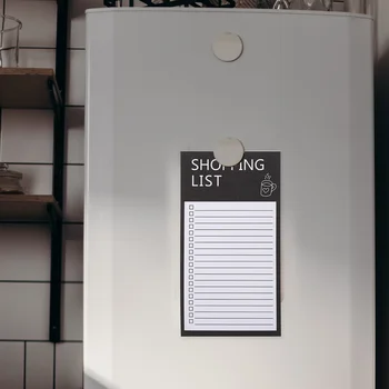  Холодильник Магнитные блокноты Блокноты для заметок Список дел Список покупок Планировщик Продуктовая наклейка Доска объявлений Заметки Блокнот для планирования