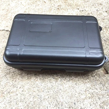  Открытый ящик для выживания Контейнер Портативный ящик для хранения путешествий Водонепроницаемый ударопрочный пыленепроницаемый Принадлежности для кемпинга на открытом воздухе