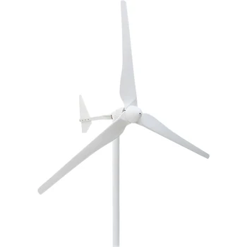   Низкая скорость ветра до 1000 Вт 24 В 48 В Ветряная турбина Генератор с контроллером заряда MPPT и автономной системойДля морских и наземных