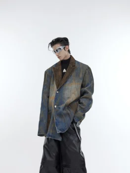  TR10655 Модные мужские пальто и куртки 2023 Подиум Роскошный известный бренд Европейский дизайн Мужская одежда в стиле вечеринки