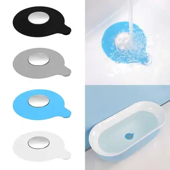  Силиконовая крышка слива в полу Заглушка для раковины Ванна Новый фильтр для волос для кухни Ванная комната Душ