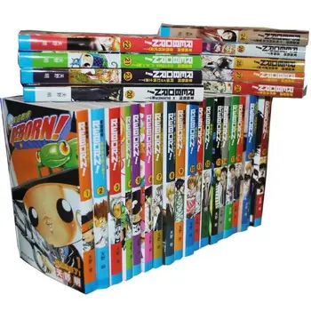  42 Книги Hitman Reborn Манга Комикс Полный набор Японский молодежный мультфильм комикс Язык Китайский