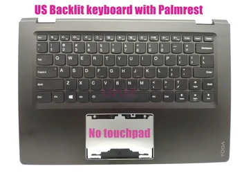  Клавиатура с подсветкой (США) для Lenovo Yoga 510-14AST(80S9)/510-14IKB(80VB)/510-14ISK(80S7/80UK) AM1JE000120 5CB0L66081 WKG27