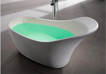  1690X740X880 мм Твердая поверхность Каменная акриловая ванна Отдельно стоящая напольная интегрированная ванна Corian WD010