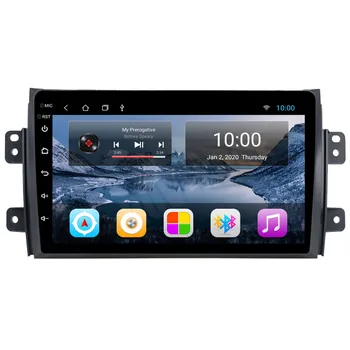  RoverOne для Suzuki SX4 2006 - 2011 Android 12 Авторадио Автомобильный мультимедийный плеер Радио GPS Навигация Головное устройство NO DVD