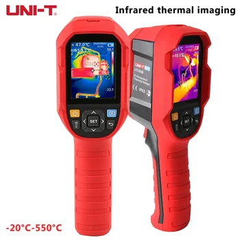  Разрешение 256 x 192 Инфракрасный тепловизор UNI-T UTi260B Портативная тепловизионная камера Инфракрасный термометр (включая батарею)