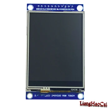  Модуль STM32 2,4-дюймовый SPI 240X320 ILI9341 широкоугольный ЖК-дисплей Базовая плата печатной платы XPT2046 Сенсорный чип Светодиодная подсветка 18-контактный