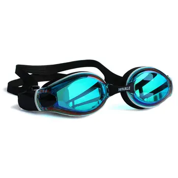  Профессиональные водонепроницаемые линзы для защиты от УФ-излучения для взрослых Мужчины Женщины Очки для плавания Регулируемые силиконовые очки для плавания
