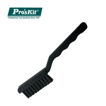  Pro'sKit AS-501B Черная большая нескользящая статическая щетка с длинной ручкой (65 мм) Для всех видов прецизионных элементов машины Чистая щетка
