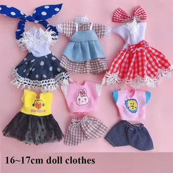  20 стилей 1/12Bjd Molly Body Doll Одежда Животное Кукла Костюм для Ob11 GSC 16 ~ 17 см Куклы Платья Красивые Кукла Аксессуары Наряд