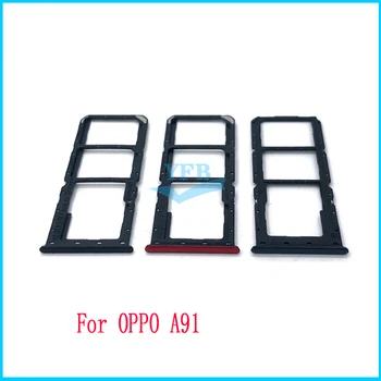  Для OPPO A91 A92 A93 A94 A95 2020 SIM-карты Держатель лотка для карты Адаптер слота для карты Запасные части