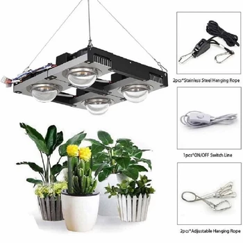  CREE CXB3590 COB Светодиодный светильник для выращивания растений полного спектра400 Вт 3500K Citizen LED Plant Grow Lamp для крытых тентовых теплиц Гидропонная установка