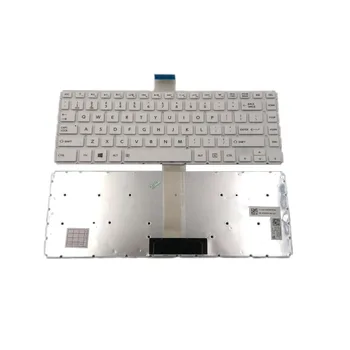  Новая клавиатура ноутбука для Toshiba Satellite L45-B4380PM L45-B4380SM L45-B4380WM L45-B4381PW белый без подсветки и рамки