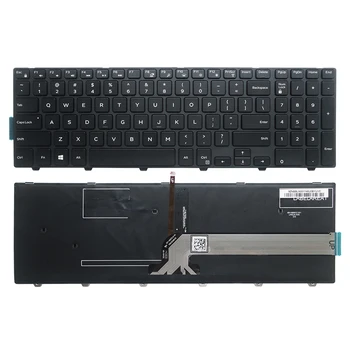  Новая клавиатура для ноутбука с английской раскладкой для Dell Inspiron 15 7557 7559 P57F 5577 5748 5749 3543 5558 5559 3558