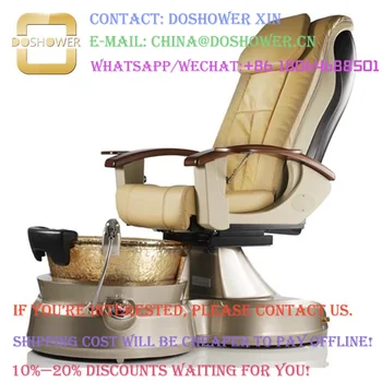   Полнофункциональное массажное педикюрное кресло шиацу с автоматическим скольжением сиденья для одноразового вкладыша Педикюр Спа Кресло Разгрузочный насос