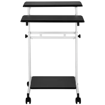  BENTISM Mobile StandingDesk Rolling Стол для ноутбука Регулируемая по высоте для домашнего офиса