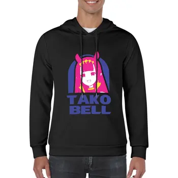  New Hololive RU Ina TAKO BELL Logo Пародийный пуловер с капюшоном мужская одежда мужская одежда рубашка с капюшоном мужская толстовка с капюшоном