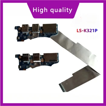  Для USB-платы Lenovo Ideapad 5-14ITL05 LS-K321P с кабелем FFC 5C51B39801