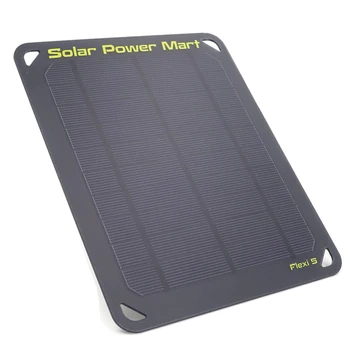  Flexi 5 5 Вт 1000 мА Зарядное устройство на солнечных батареях для Power Bank Солнечная панель USB Выход Солнечное зарядное устройство для мобильного телефона