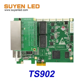  Лучшая цена LINSN Полноцветный синхронный светодиодный дисплей Отправляющая карта TS802D TS902 TS921