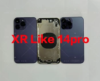   Корпус XR своими руками, например, задняя крышка 14pro для замены батареи iPhone XR на средней рамке XR, например, 14 PRO Xr до 14 PRO frame XR до 13PRO