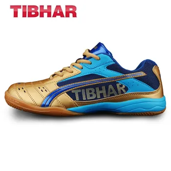  Подлинное новое поступление Tibhar Classics Style Мужская женская обувь для настольного тенниса Спортивные кроссовки Теннисная обувь