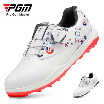  PGM XZ242 женская водонепроницаемая мягкая белая обувь для гольфа