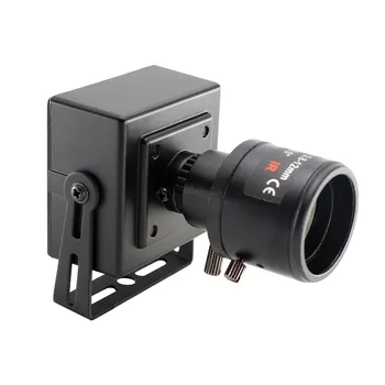  8MP 2,8-12 мм Varifocal Webcam IMX179 Mini Case UVC Plug Play USB Камера для Android Linux Windows Mac