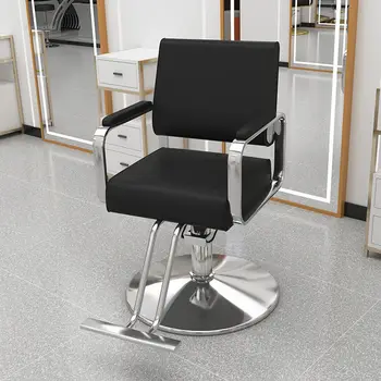 Европейский подъем вращающихся парикмахерских стульев Элитная парикмахерская Парикмахерское кресло Специальные парикмахерские кресла Современная мебель для салона